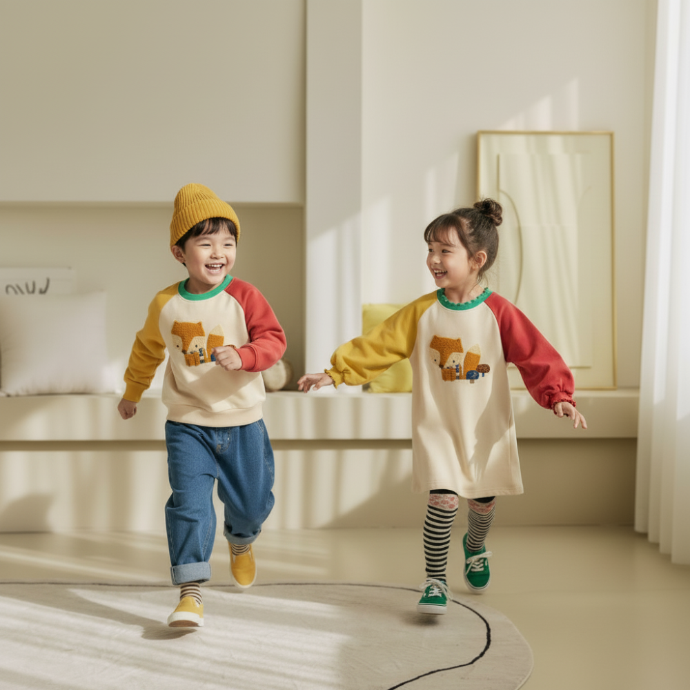 上衣｜orange mom 부클다람쥐티-細節圖3