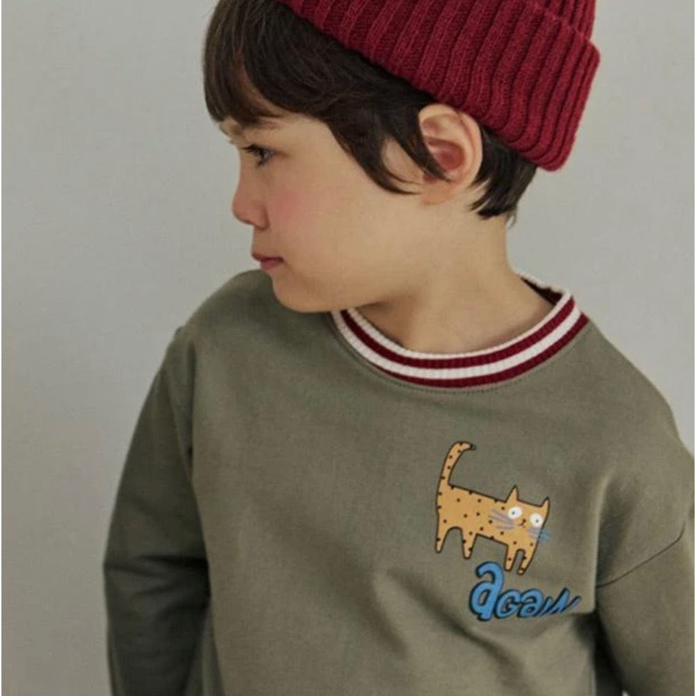 上衣｜orange mom 고양이티-規格圖3