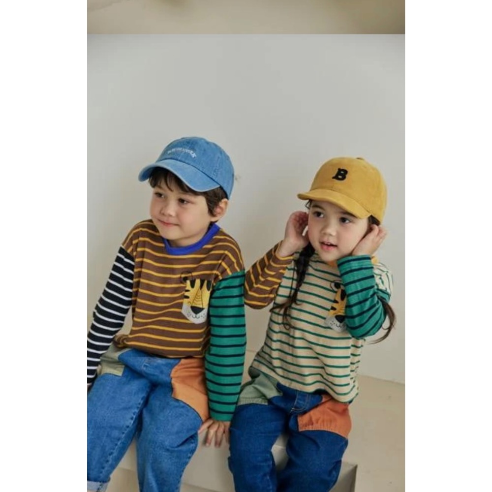 上衣｜orange mom 주머니호랑이티-細節圖2