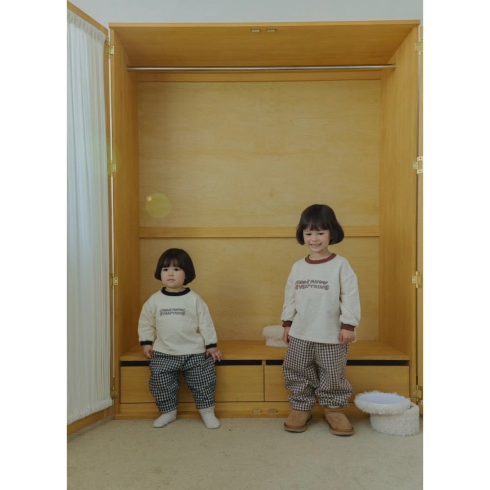 上衣｜lalaland 에블띵 배색티-細節圖2