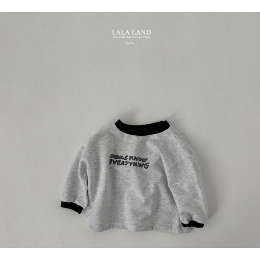 上衣｜lalaland 에블띵 배색티-規格圖4