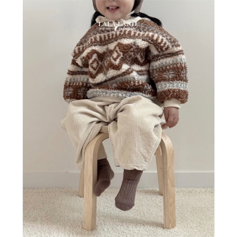 上衣｜lalaland 덤블 맨투맨-細節圖2