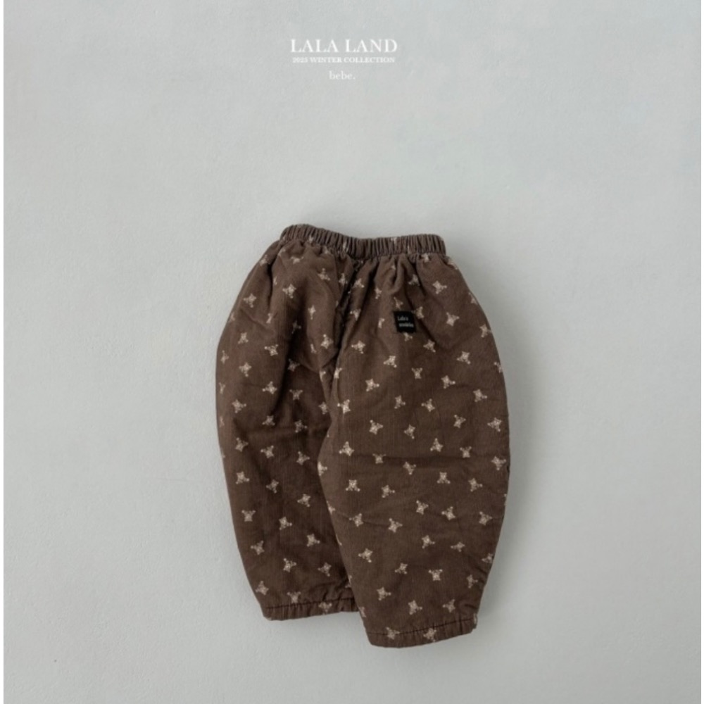 褲子｜lalaland 골덴 솜바지-規格圖4