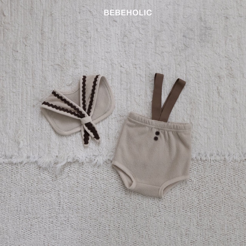 吊帶褲｜bebeholic 뽀글테리블루머세트-規格圖4