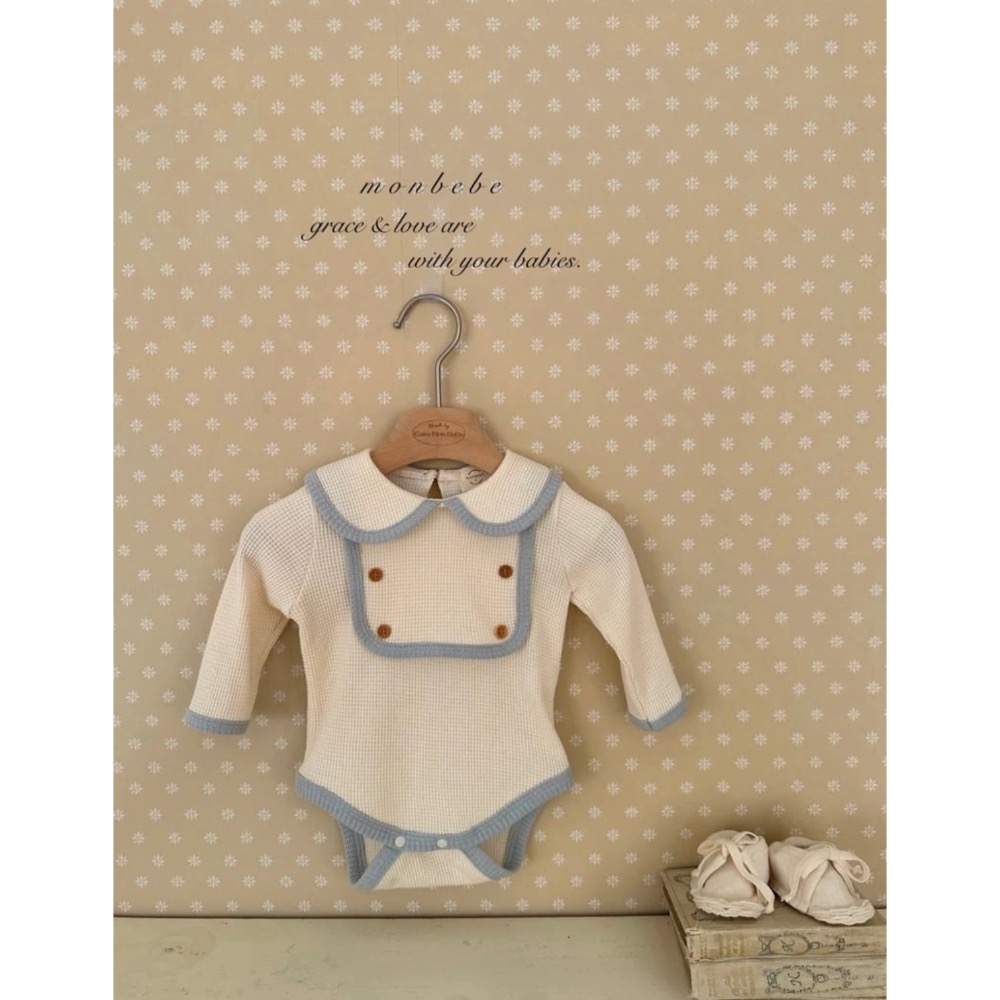 包屁衣｜monbebe보이빔와플슈트-規格圖1