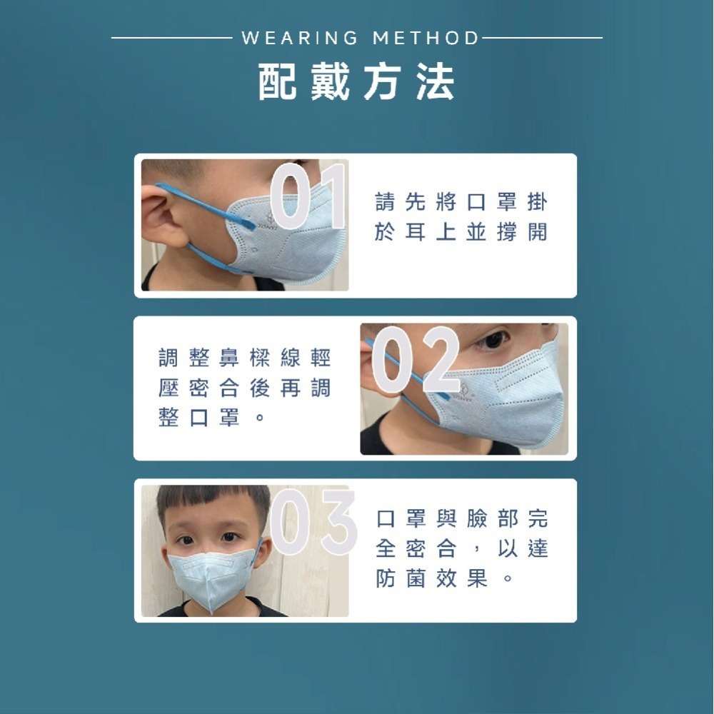 【健康天使】MIT醫用3D立體大兒童幼童口罩  鬆緊帶30入-細節圖9