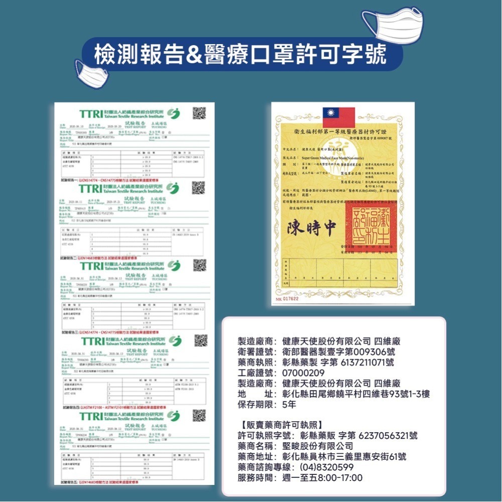 【健康天使】MIT醫用3D立體大兒童幼童口罩  鬆緊帶30入-細節圖10