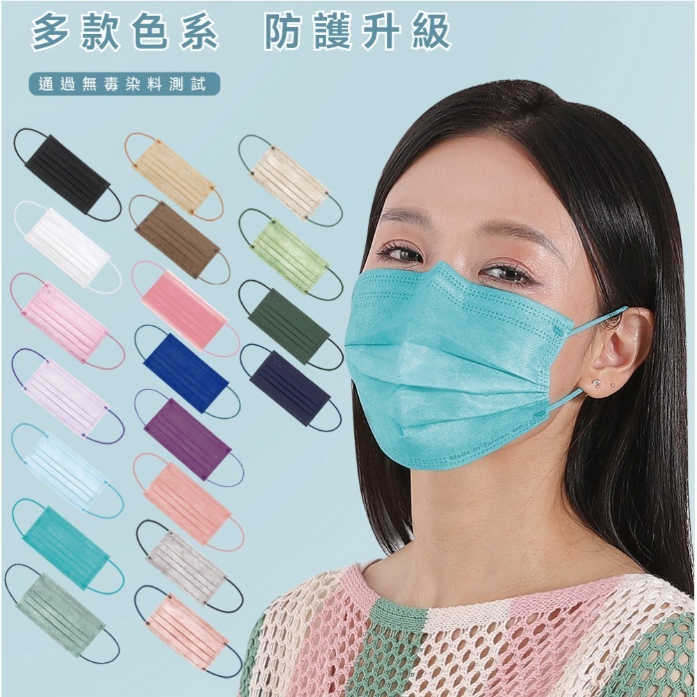 【健康天使】MIT醫用滿版成人口罩 50入/盒-細節圖6