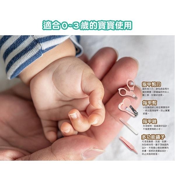 嬰童指甲護理組【小閨祕】嬰童指甲剪 嬰兒剪刀 兒童剪刀 指甲剪 嬰兒指甲剪四件套 寶寶安全指甲鉗 組合套裝-細節圖3