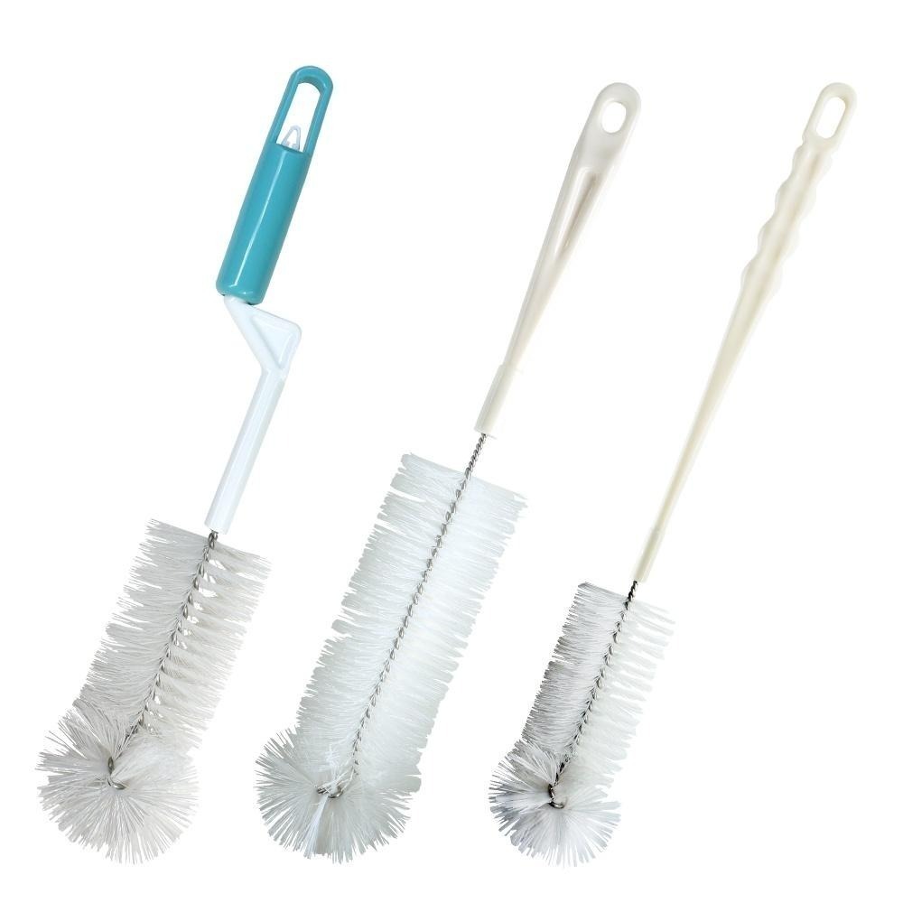 耐熱保溫瓶刷【小閨祕】雙效洗杯刷 杯刷 瓶底刷 奶瓶刷 洗杯刷 長瓶刷 旋轉杯刷-細節圖6