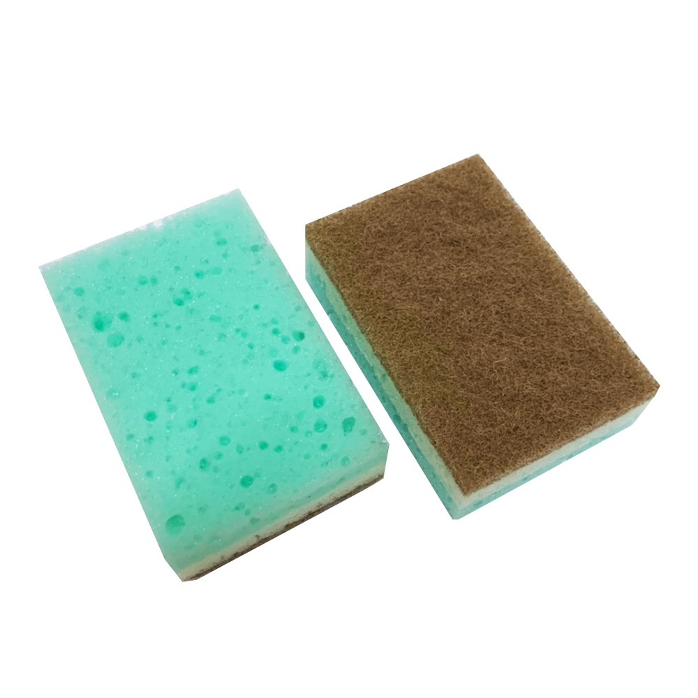 菜瓜布 顏色隨機【小閨祕】海綿菜瓜布 仿絲瓜百潔布 魔術海綿 雙效魔術海綿-規格圖7