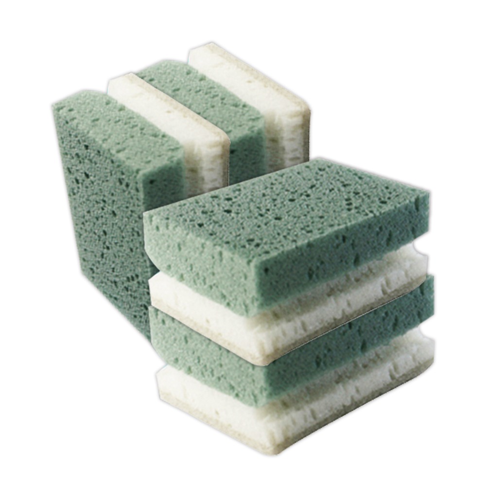 菜瓜布 顏色隨機【小閨祕】海綿菜瓜布 仿絲瓜百潔布 魔術海綿 雙效魔術海綿-規格圖7