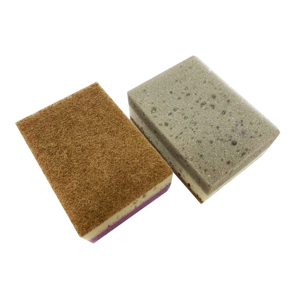 菜瓜布 顏色隨機【小閨祕】海綿菜瓜布 仿絲瓜百潔布 魔術海綿 雙效魔術海綿-規格圖7