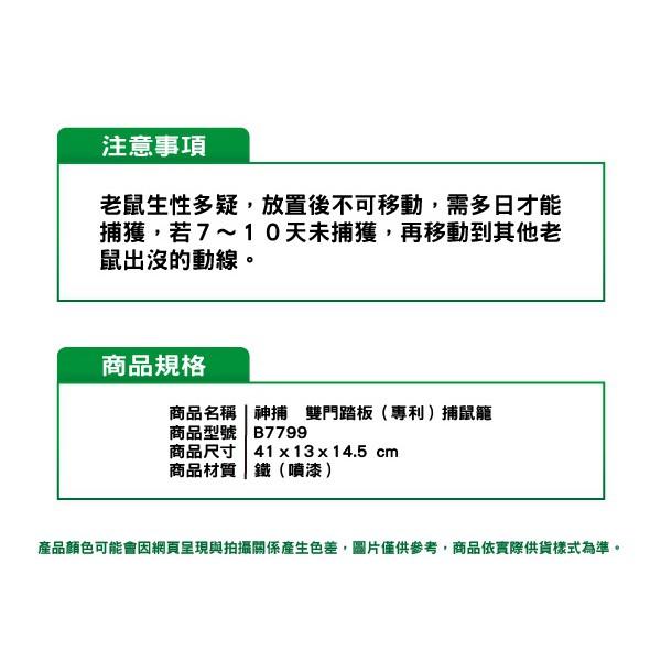 雙門踏板專利捕鼠籠 2入【小閨祕】老鼠籠 捕鼠器 捕鼠籠 滅鼠 抓老鼠-細節圖4