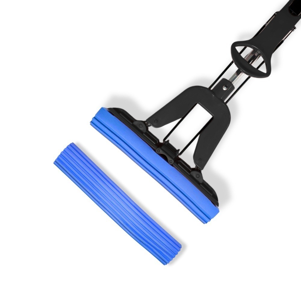 超吸水職人膠棉拖把優惠套組(1拖2棉)【小閨祕】台灣製造 膠棉拖把 拖把 夾式 超吸水-規格圖8