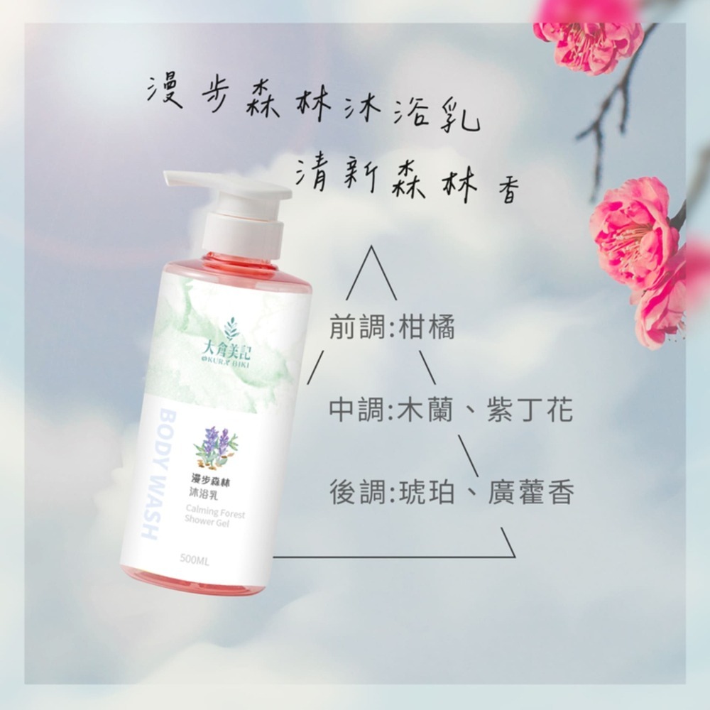 Ｍiss Dazzling黑芽三次方洗髮露500ml*1【贈】大倉美記 漫步森林沐浴乳500ml*1-細節圖9