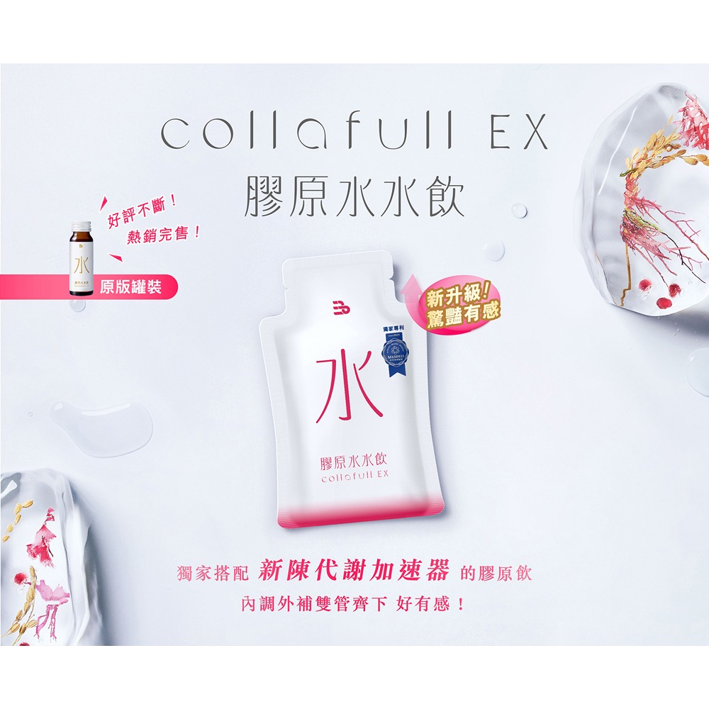 威客維 白藜蘆醇美妍精華飲30mlx15包*1【贈】三五生技 COLLAFULL EX膠原水水飲50mlx8包*1-細節圖8