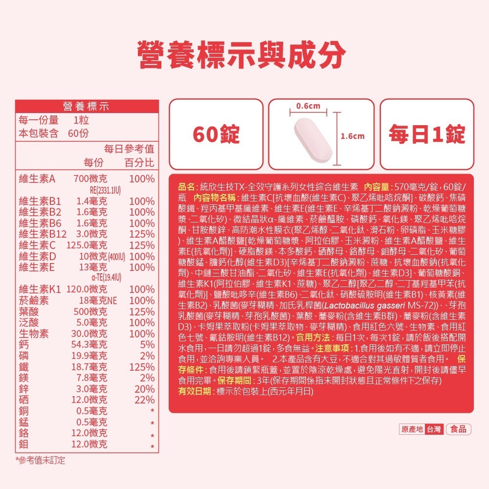 默根 重酒石酸膽鹼膠囊550mgX60顆*2【贈】統欣生技 TX全效守護系列綜合維生素60粒*1 (款式任選)-細節圖11