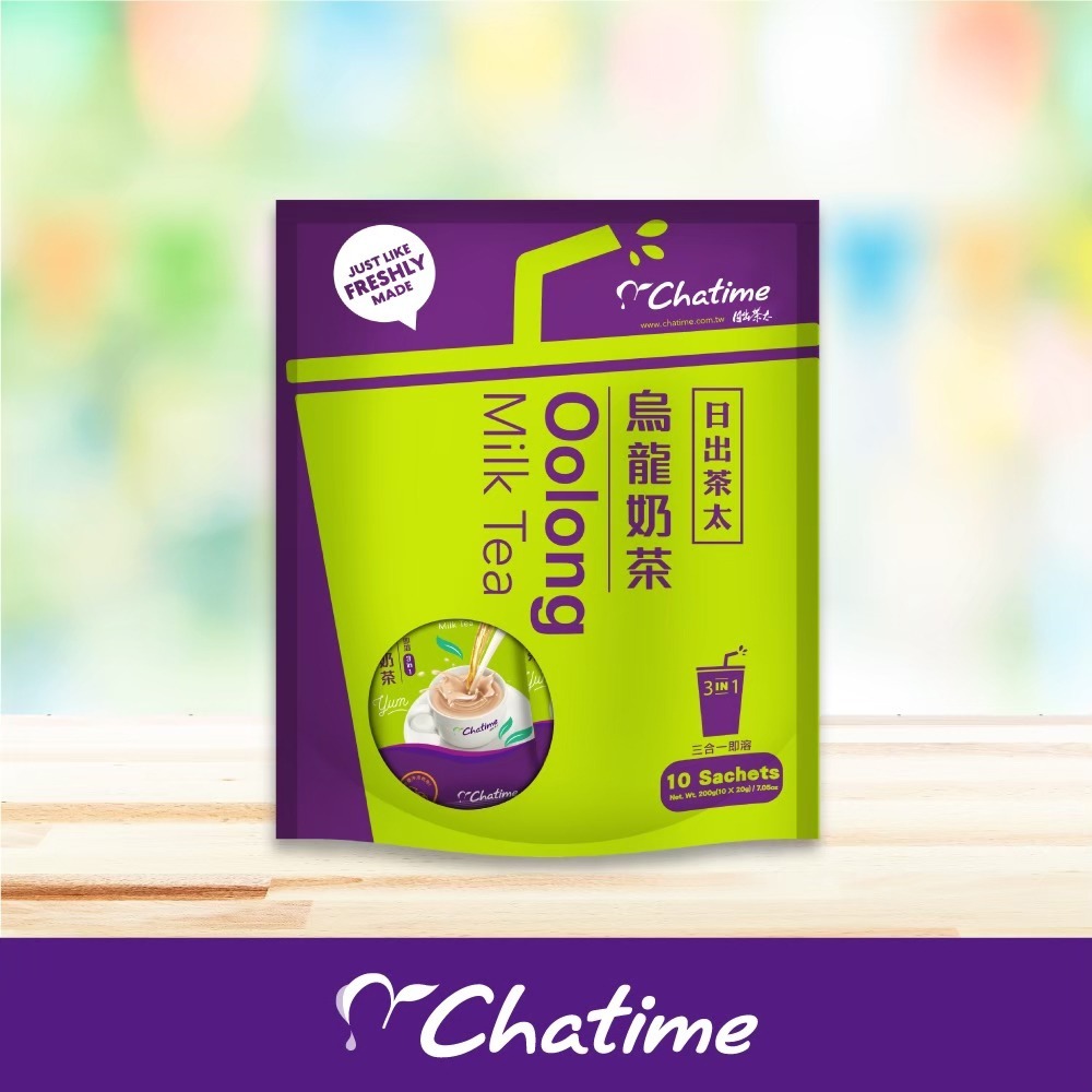日出茶太 烏龍奶茶20gx10包-細節圖3