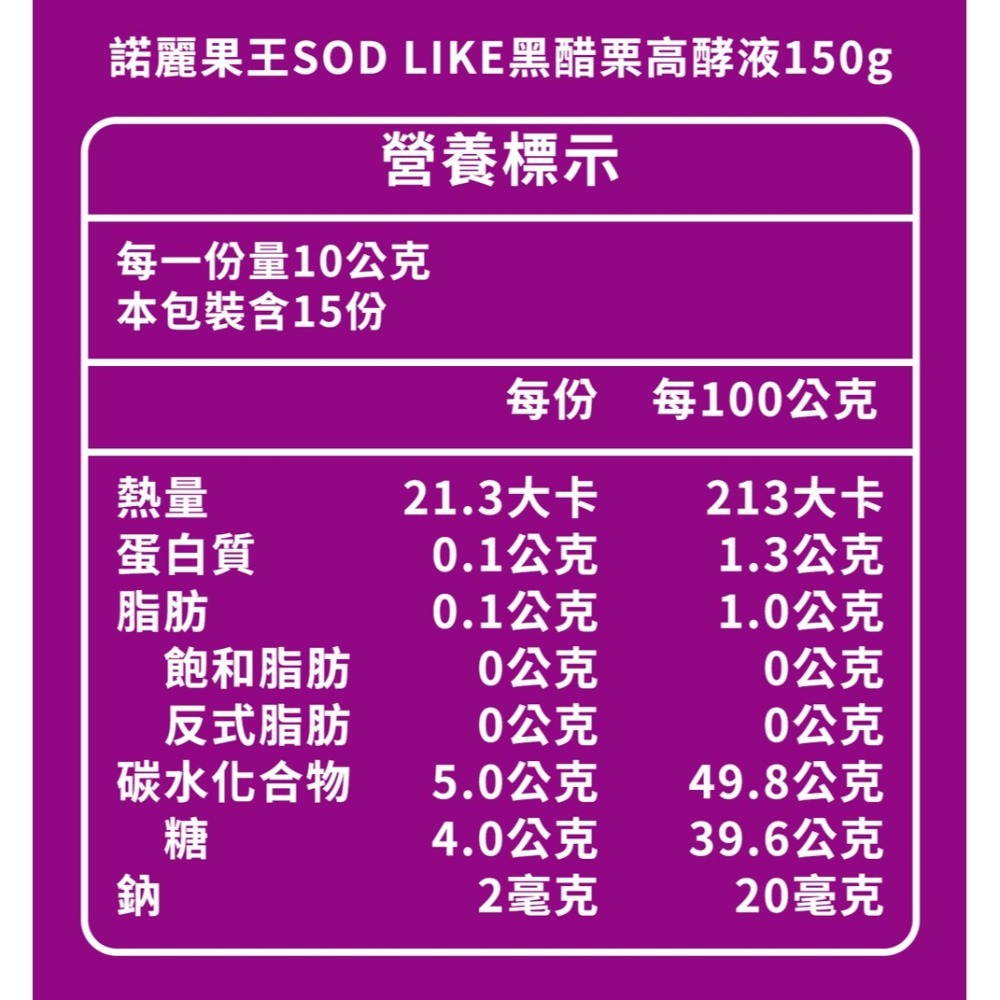 愷爾氏 八孅盈漢方草本茶3gx8包*5【贈】諾麗果王SOD LIKE黑醋栗高酵液150g*1-細節圖10