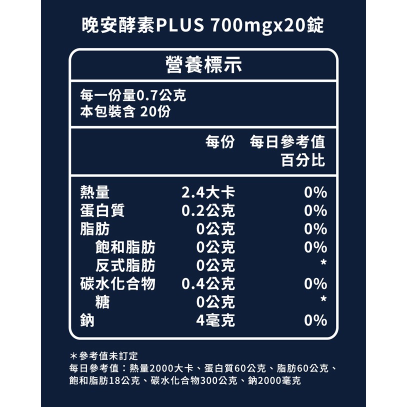 sunVenus 晚安酵素PLUS 700mgx20錠*3 效期2026.08.20【贈】統欣生技 TX美力膠原蛋白*2-細節圖7