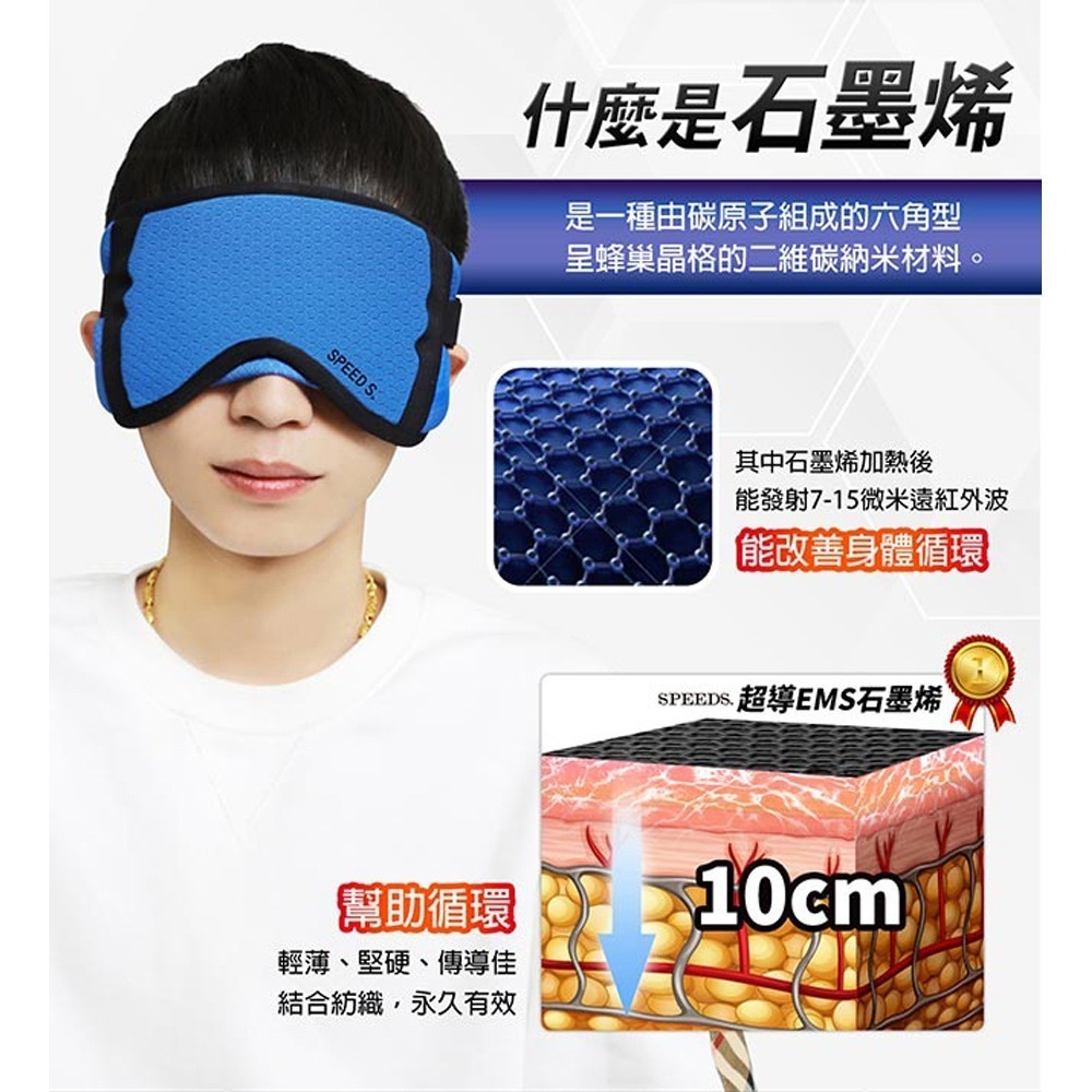東華堂優好眠EX舒壓熟睡對策*1 效期2026.11.04【贈】SPEED S. 石墨烯能量舒眠眼罩藍色*1-細節圖5