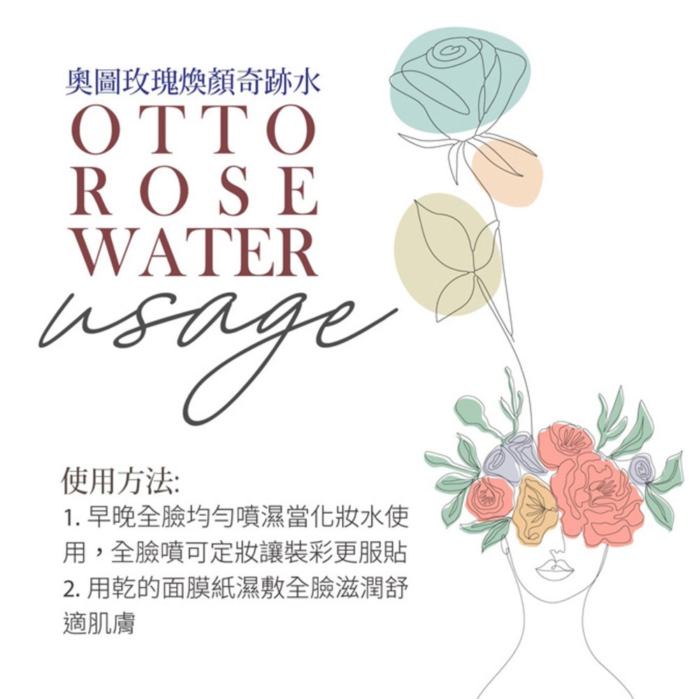 HERBELIA奧圖玫瑰煥顏奇跡水100ml*1【贈】COCOCHI COSME AG極緻奢養乳霜面膜20g+90g*1-細節圖3
