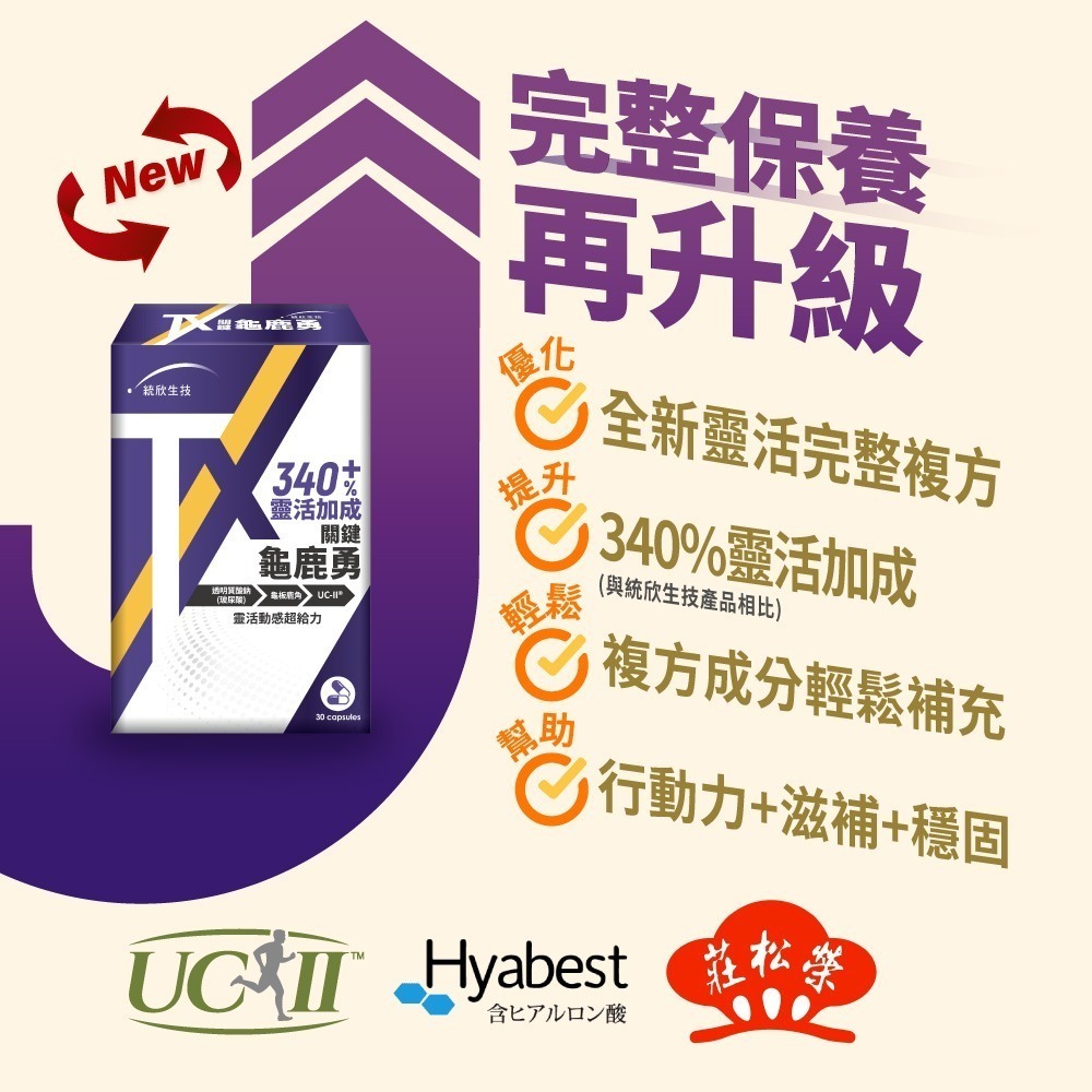 愷爾氏 超能雙效關鍵飲25mlx15包*1 效期2026.12.8【贈】統欣生技 TX關鍵龜鹿勇530mgx30粒*1-細節圖7