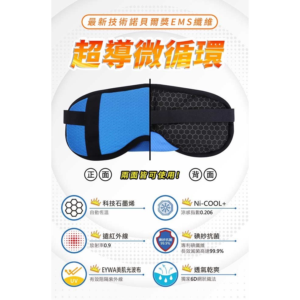 威客維 威而潤PLUS智利酒果粉包2gx30包*1【贈】SPEED S. 諾貝爾超導EMS石墨烯能量舒眠眼罩藍色*1-細節圖7