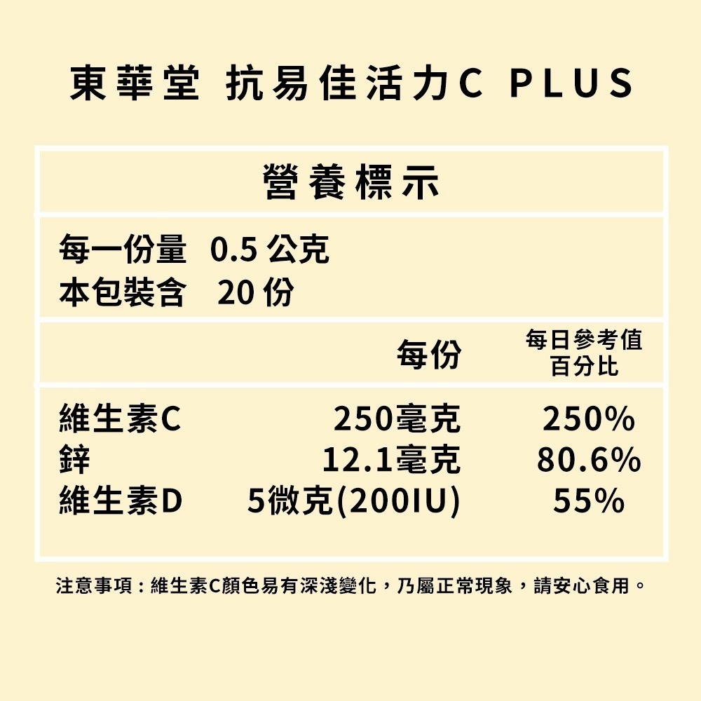 東華堂 抗易佳活力C PLUS500mgx20顆*1【贈】鮮覺 燒番麥 炭烤鹹香口味*1 效期2026.6.4-細節圖6