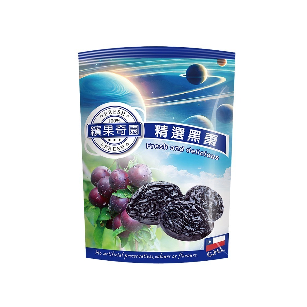 繽果奇園果乾3入組 (90g/入 水蔓越莓/雪葡萄/黑棗 各1) 效期最短2026.08.02-細節圖6