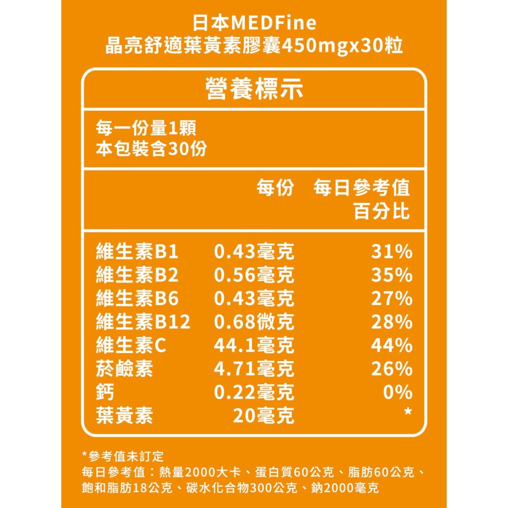 日本MEDFine晶亮舒適葉黃素膠囊*1【贈】SPEED S.諾貝爾超導EMS石墨烯能量舒眠眼罩藍色*1-細節圖5
