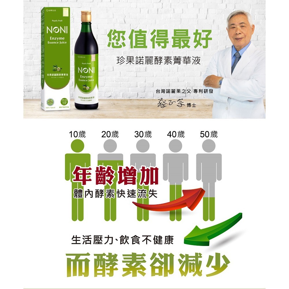 珍果 諾麗酵素菁華液 600ml*1【贈】sunVenus 晚安酵素PLUS 700mgx20錠*3 效期26.8.20-細節圖2