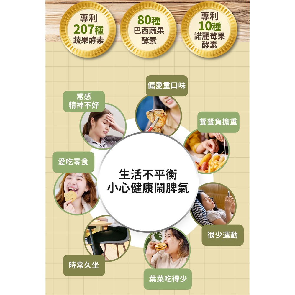 東華堂 專利超能青汁暢纖酵素 100g*1【贈】愷爾氏 八孅盈 孅橙茶花調理茶3gx8包*2-細節圖3