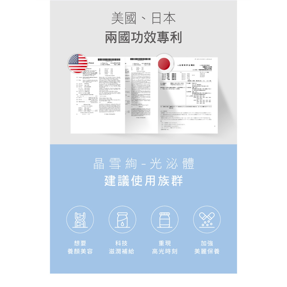 愷爾氏 晶雪絢EXO光泌體膠囊0.4gx30顆*1【贈】日本Bloom E. 完美無瑕肌透全能乳霜30g*1-細節圖5