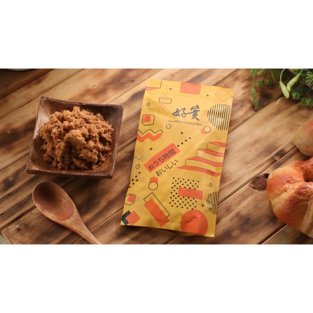 好實好居家/翊虹 零食2入組(古法手炒香酥鹹蛋黃肉鬆 效期2026/6/22+水煮葵瓜子 效期2026.8.18 各1)-細節圖2