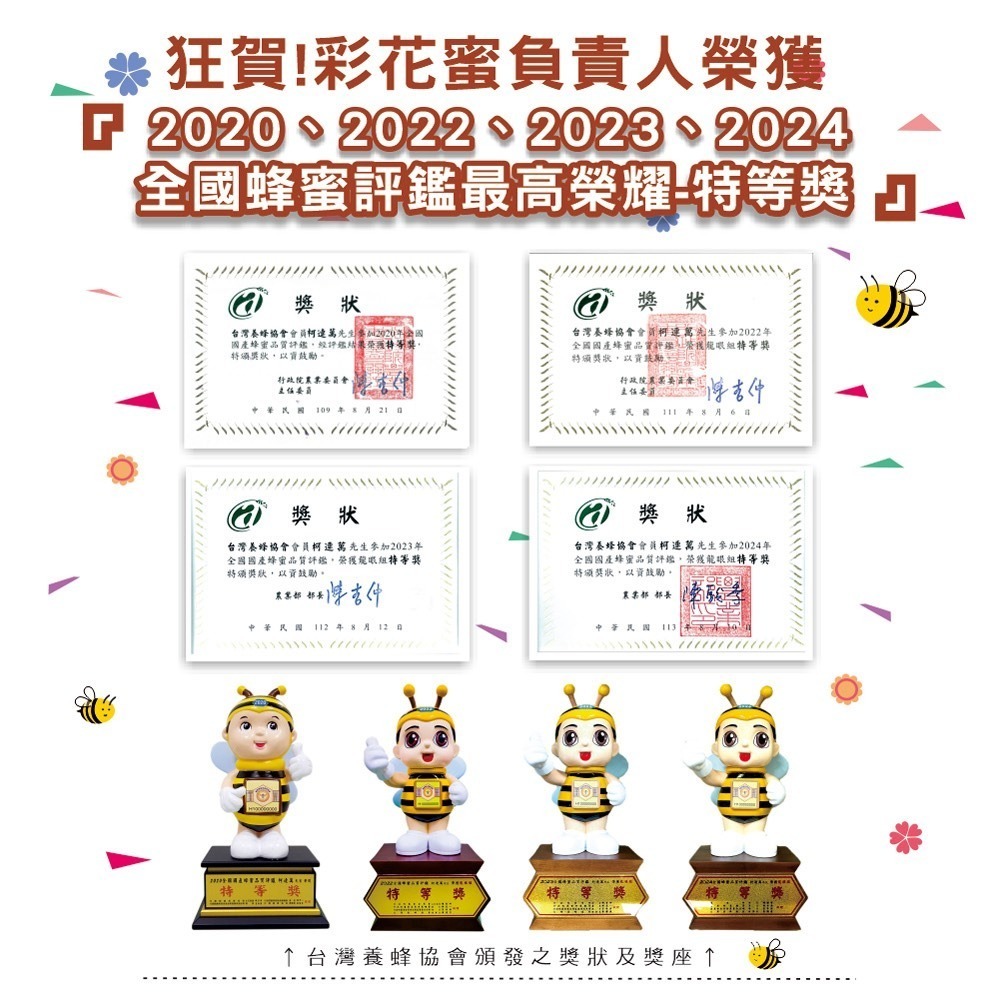 彩花蜜 貴妃玉荷包蜂蜜700g*1【贈】好實好居家 貴妃蜜棗80g*2-細節圖5