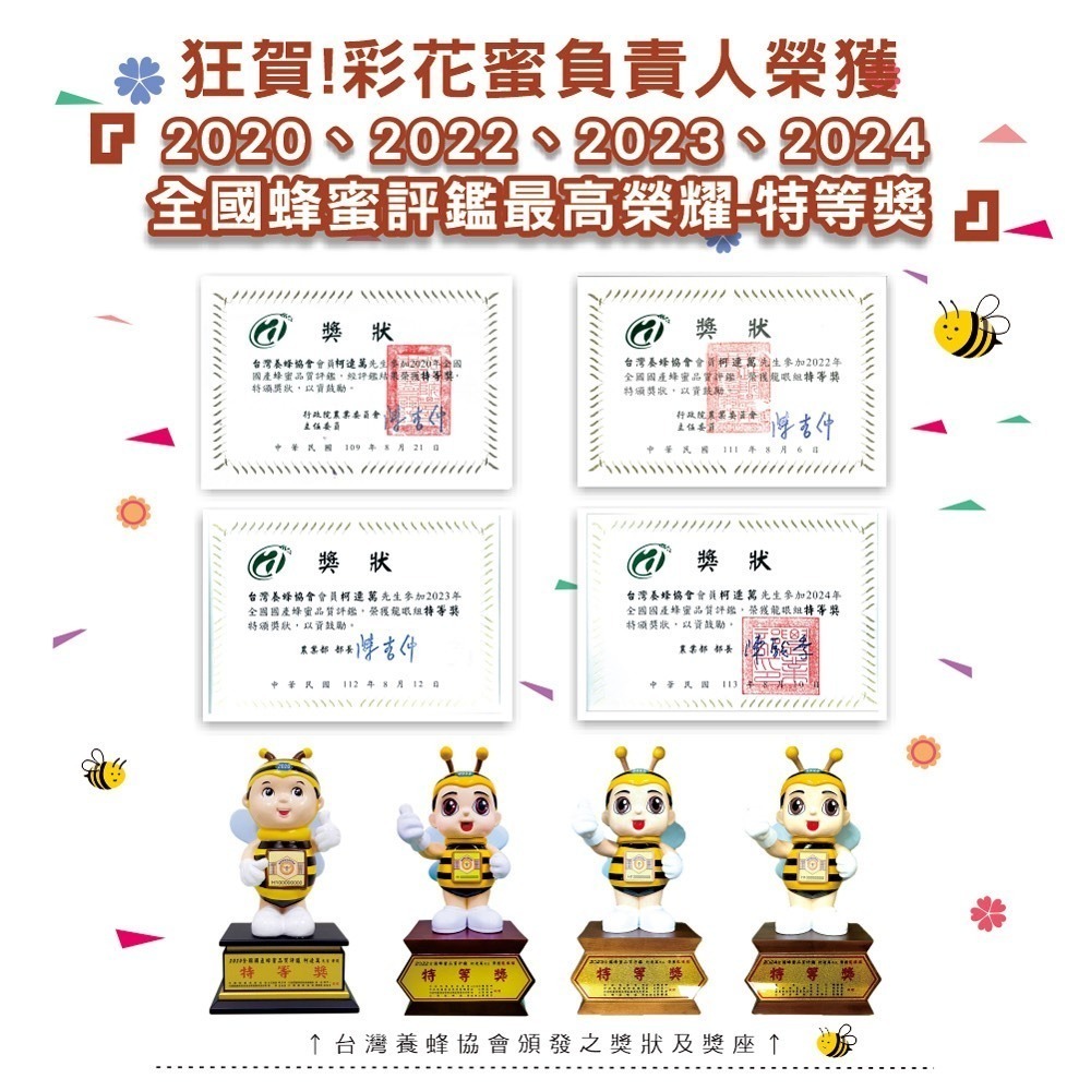 彩花蜜 貴妃玉荷包蜂蜜700g*1【贈】好實好居家 貴妃蜜棗80g*2-細節圖5