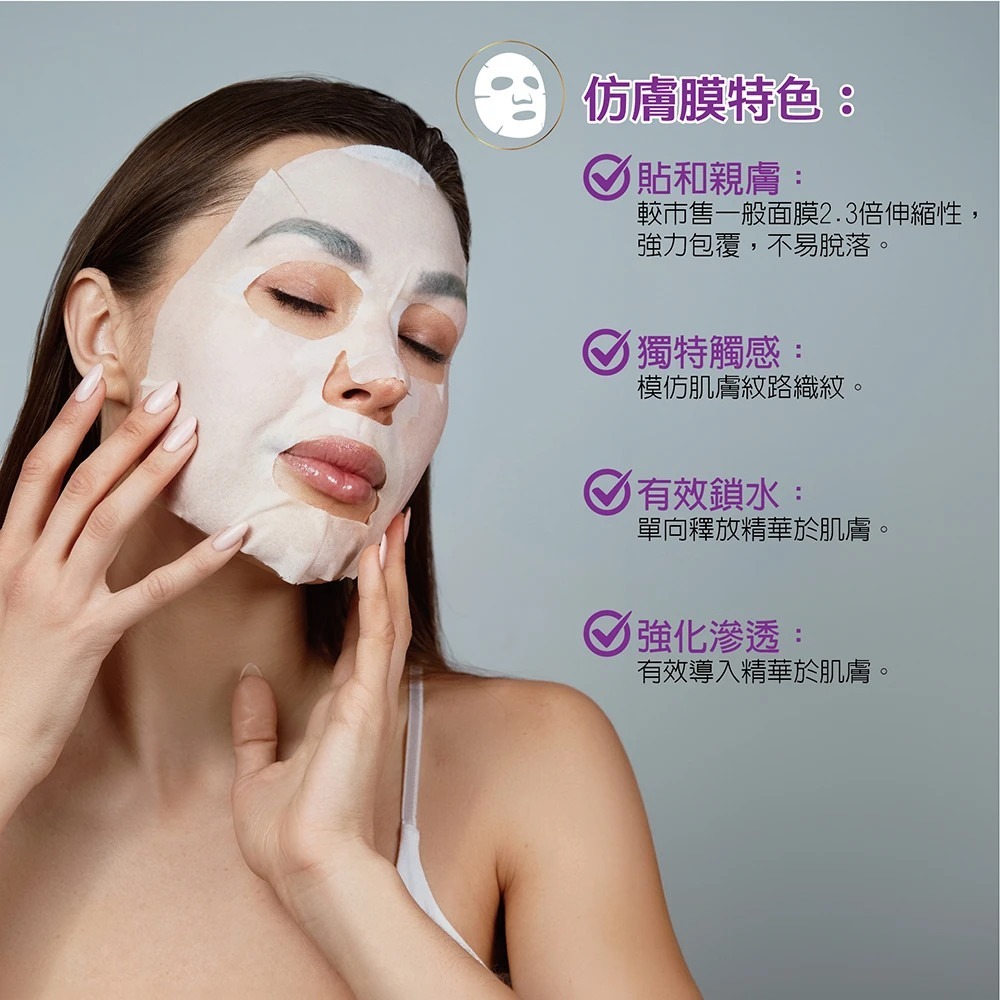 聯新生技 靈芝藏紅花光潤膜28g*3【贈】COCOCHI AG極致奢養乳霜面膜 第三代3.5g+12.5g*1-細節圖3