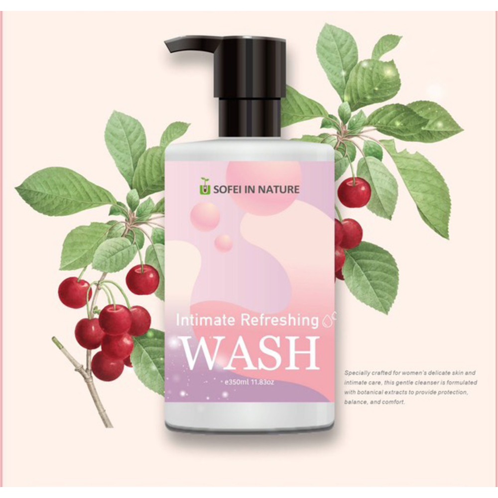 舒妃自然匯 蔓越莓舒密潔淨露350ml*1【贈】聯新生技 外泌體私密緊膚噴霧40ml*1-細節圖2