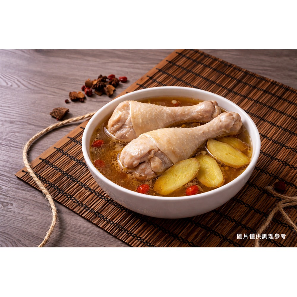 鮮覺 食品2入組 (古早味麻油雙腿雞500g 固形物250g效期2026.12.2+麻辣鴨血豆腐煲400g 袋裝 各1)-細節圖7