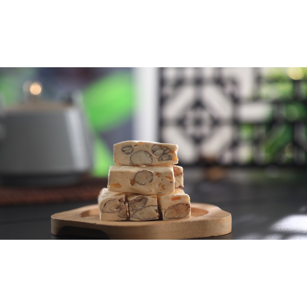 好實好居家 夏威夷豆牛軋糖*1 效期2027.01.08【贈】好實好居家 南棗夏威夷豆糕*1 效期2026.11.23-細節圖2