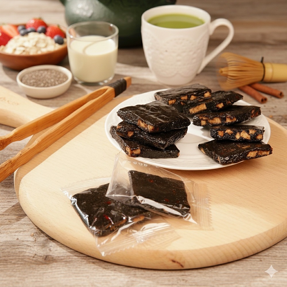 福食 蜜汁豬肉乾110g*3 效期2027.01.23【贈】蘆醫草本 紅棗黑芝麻糕120g*1 效期2026.05.22-細節圖4