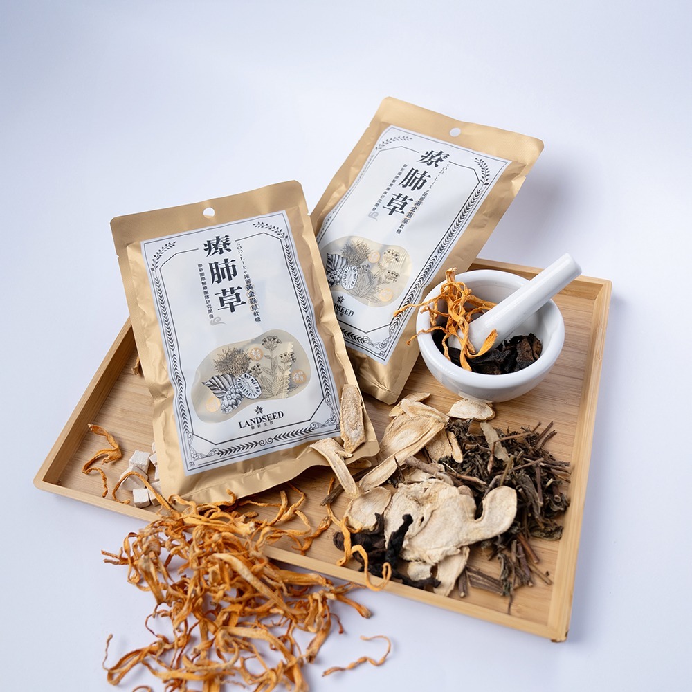 聯新生技 療肺草SOD-Like諾麗黃金蟲草軟糖*1【贈】好實好居家 古法漢方枇杷梨膏糖*1 效期2026.6.25-細節圖4