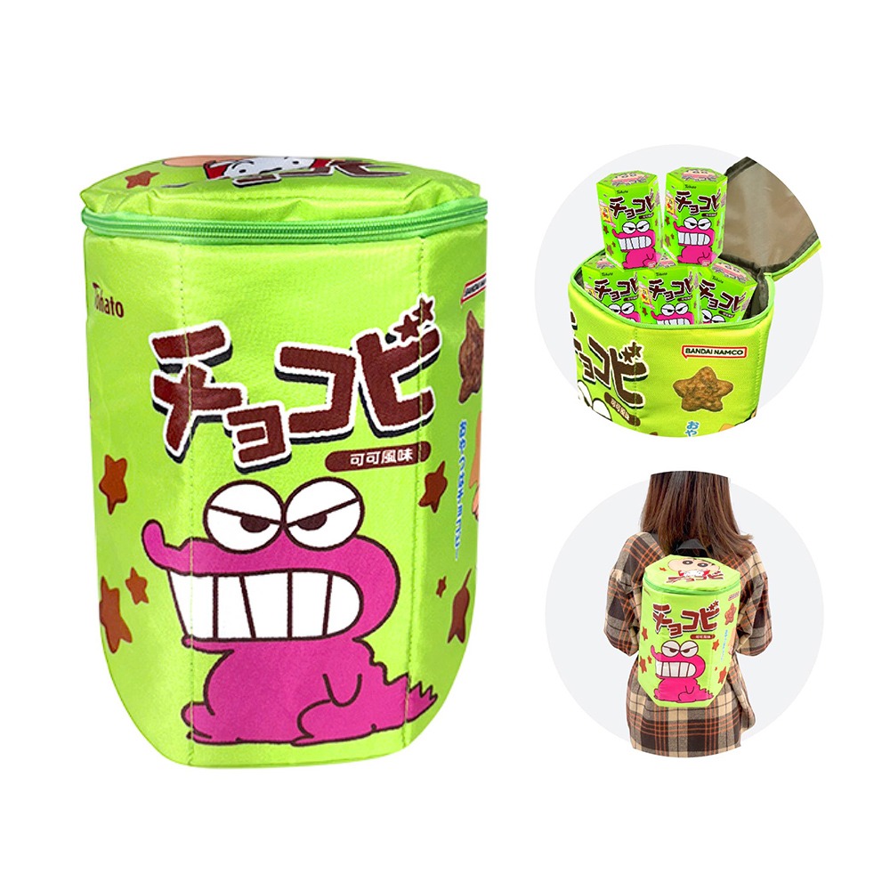 蠟筆小新巧克比可可風味餅乾造型背包組*1效期2026.9.15【贈】好實好居家 草莓杏仁牛軋糖*1效期2027.1.6-細節圖7