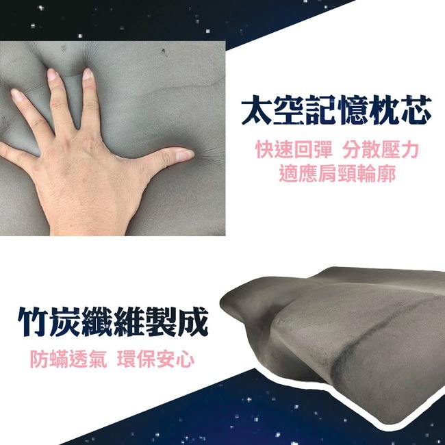 東龍石墨烯多功能枕TL-2260*1【贈】GABRIEL 草間眠森DEEP SLEEP 舒眠噴霧50ml*1-細節圖6