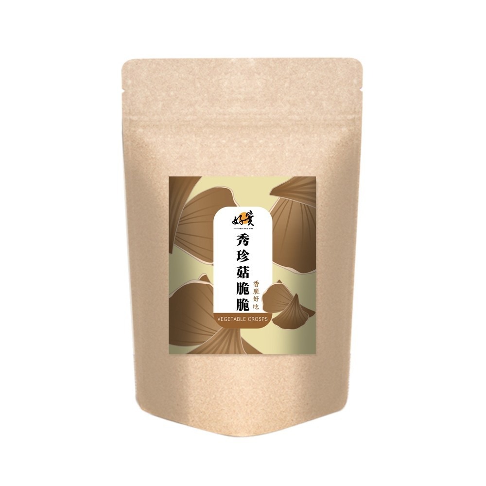 好實好居家 食品2入組 (香蕉凍乾40g+秀珍菇脆脆-全素 50g 效期2026.12.10 各1)-細節圖4