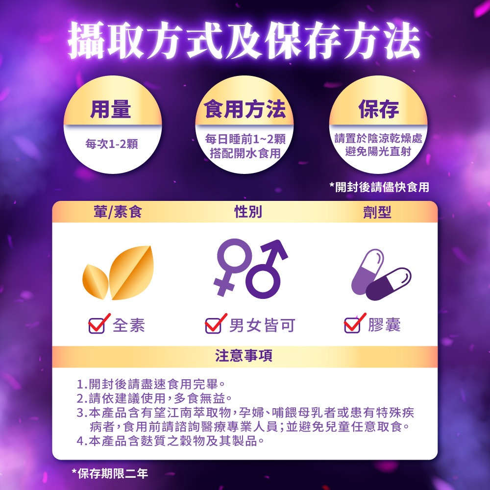 大漢酵素 明日美夜酵素DX膠囊 60粒*1【贈】東龍 石墨烯多功能枕TL-2260(50x30x6、厚度11cm)*1-細節圖4