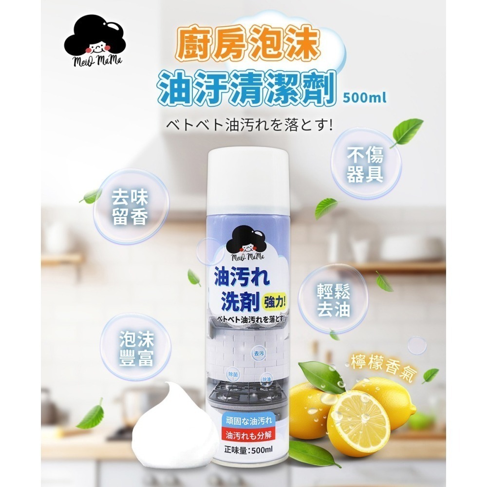 闔樂泰 ALL IN ONE清潔精靈 1桿5布+畚箕*1【贈】梅歐媽媽 廚房泡沫油汙清潔劑500ml*3-細節圖9