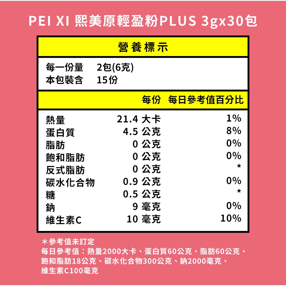 PEI XI 熙美原輕盈粉PLUS 3gx30包*1【贈】少海生技 APG柔淨肌透潔面露125ml*1-細節圖4
